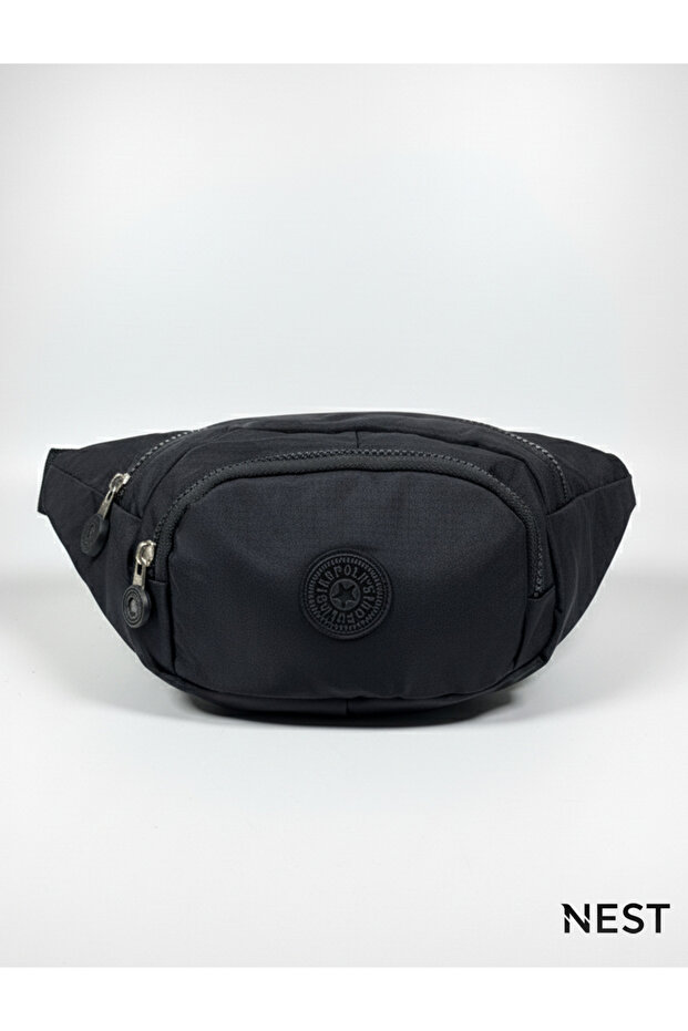 Polo Star Black Waist Bag, Cross Shoulder Bag