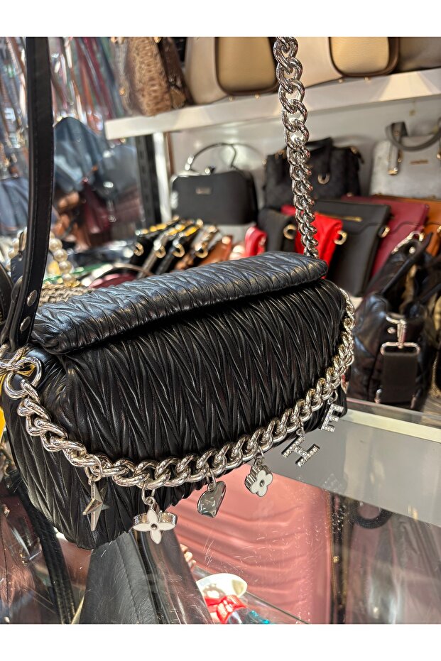 siyah çapraz çanta - 2