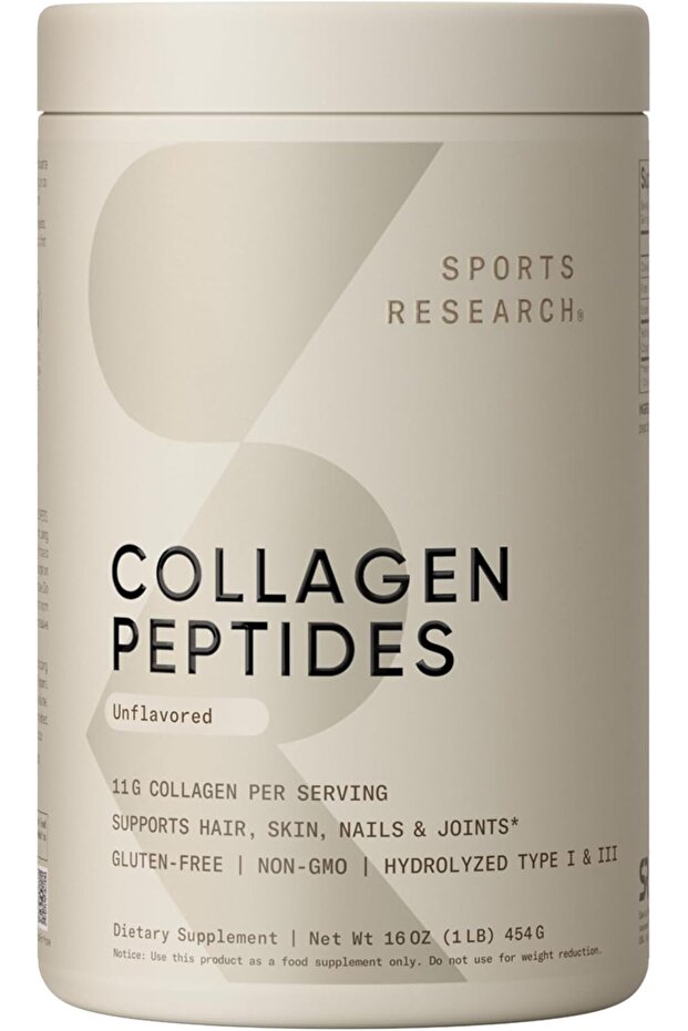 Collagen Peptides - Hydrolyzed Type 1 & 3 Collagen Powder Protein Supplement for Hea