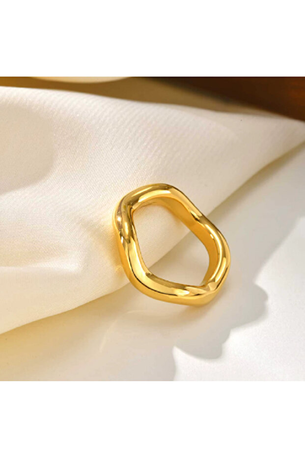خاتم ذهبي على شكل عظمة - 1