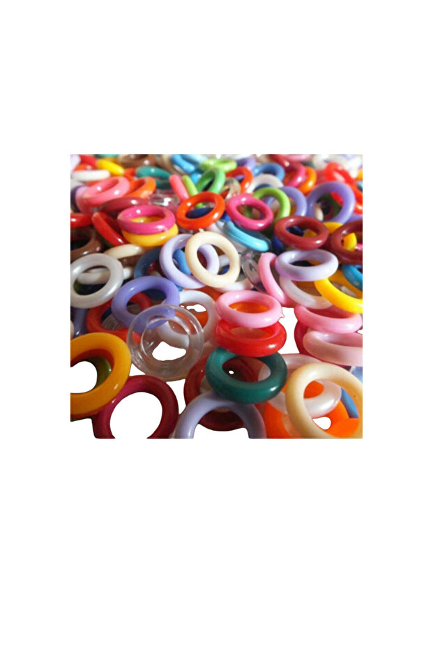 Dove Foot Ring 500 Pcs Ring Beads Mixed Color Foot Clip