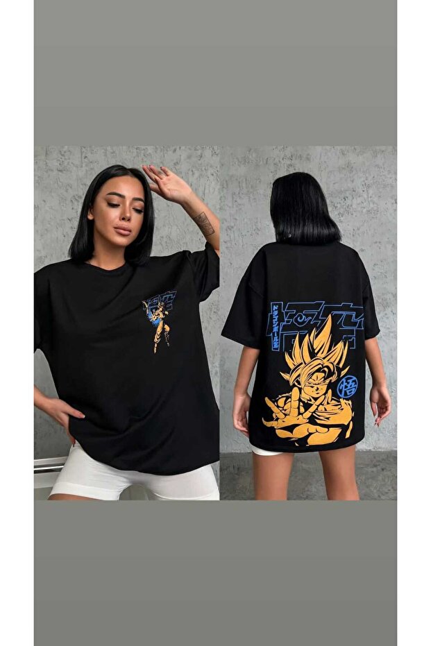 Unisex Printed Oversized Blouse