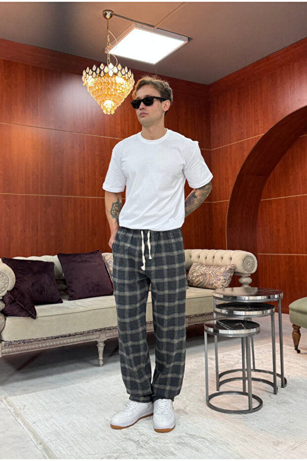 بيجامة منقوشة - 6