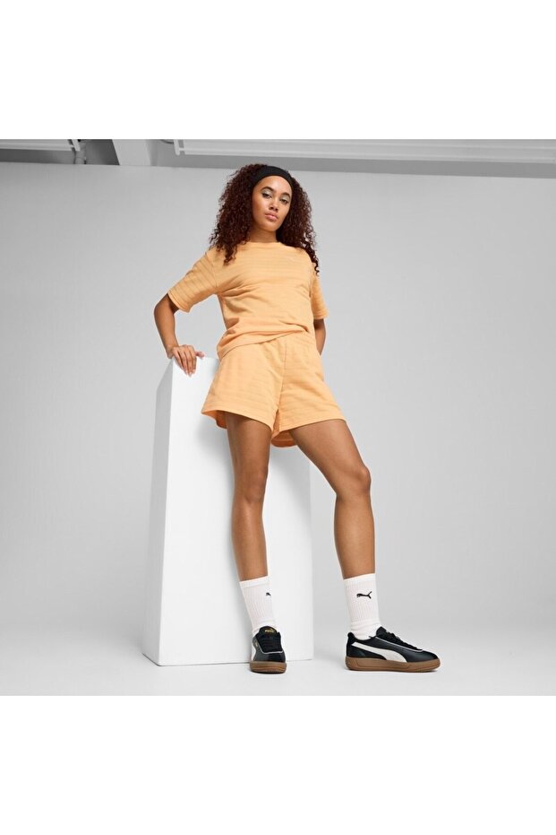 Sort ESS ELEVATED High-Rise Structured Shorts - 3