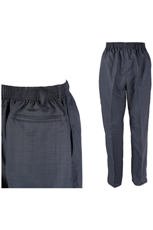 Men's Baggy Pants. Transitional Fabric. Gray Color. Number 2. Comfortable Loose Pants. Namaz Shalwar.