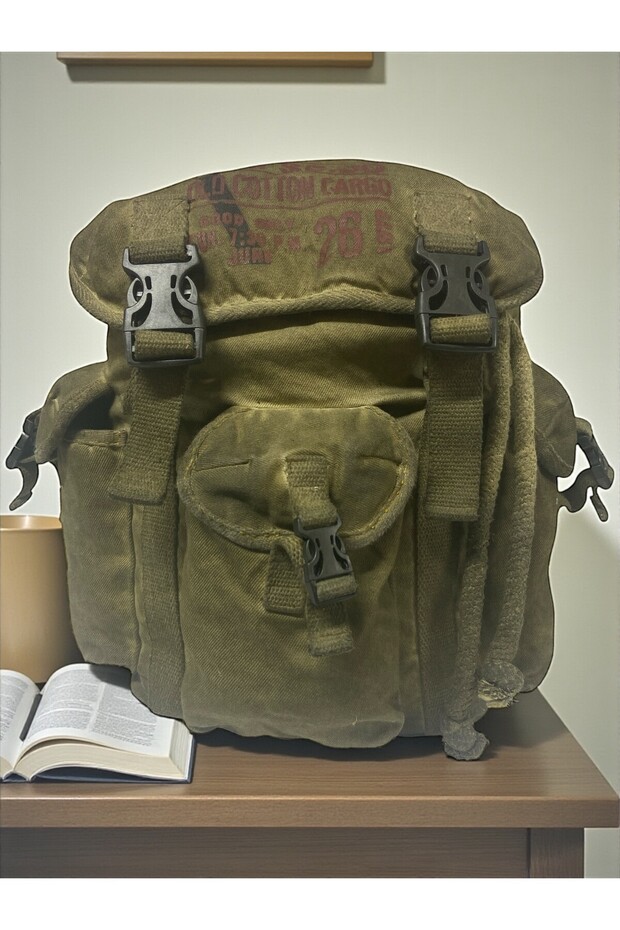 High Quality Single Compartment Vintage Design Unisex Backpack Daily School Trip Camping Trekking Bag Kc Octopus Bag