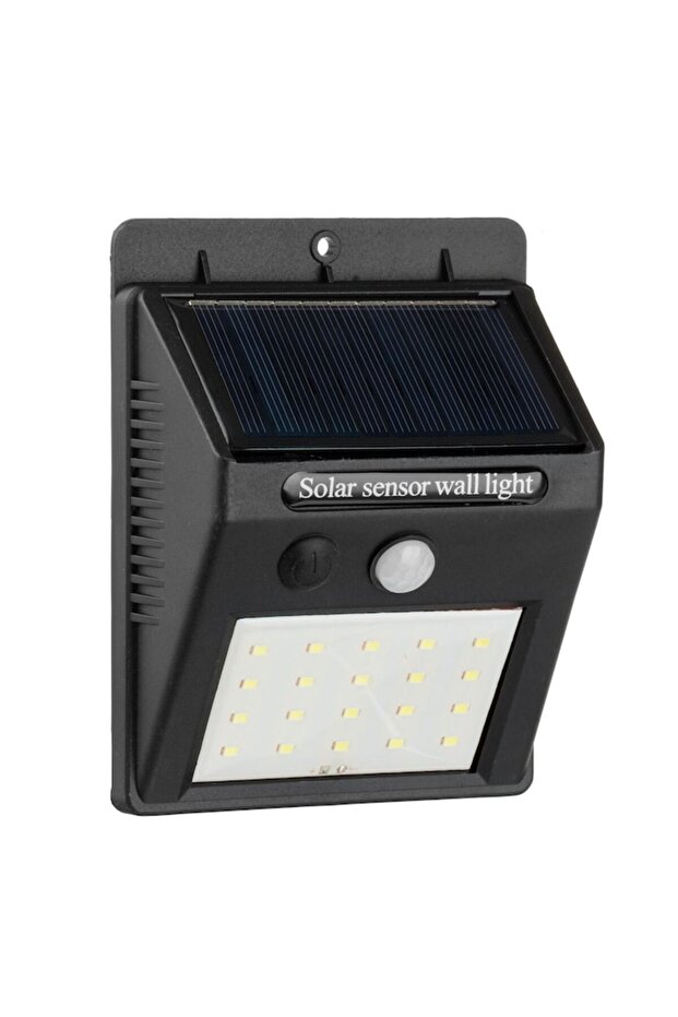 Solar LED Floodlight with Motion Sensor, 3 Modes, IP65, Black - 2