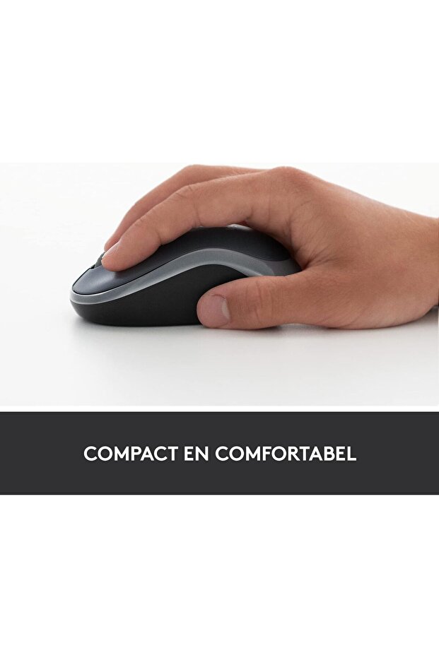 ماوس لاسلكي M185، رمادي سويفت - 6