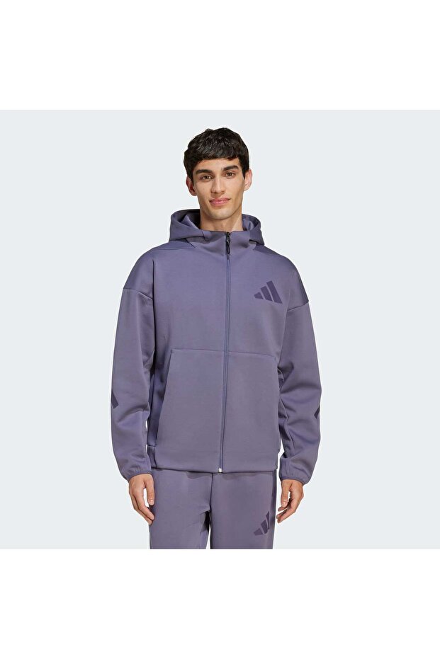 Z.N.E. Full-Zip Kapüşonlu Üst - 1