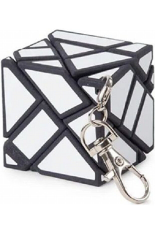 Meffert's Mini Ghost Cube Keychain - 2