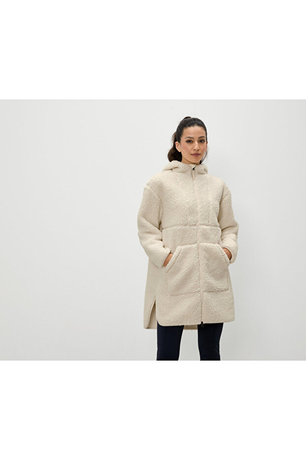 Kadın Teddy Polar Manto - 3