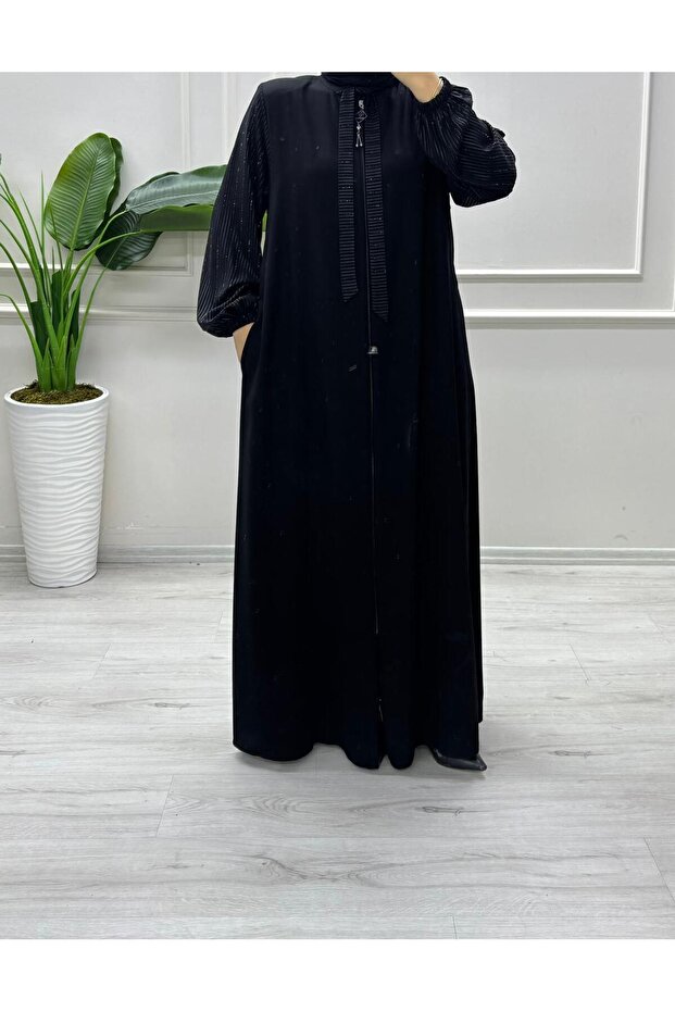 BAĞCIKLI İŞLEMELİ FERACE - 3