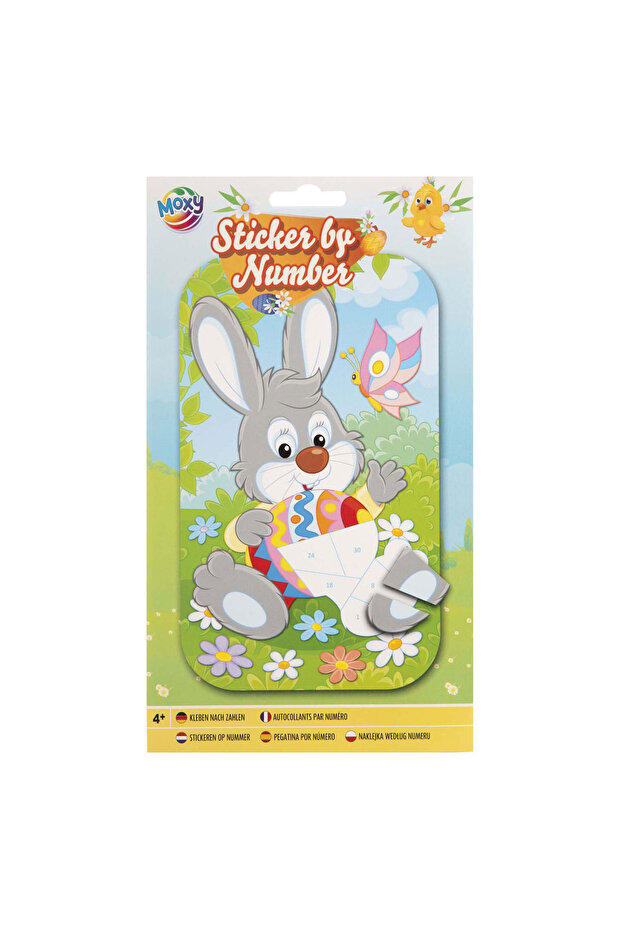 Creative Stick-on-Numbers Set Easter Theme, Bunny - 1