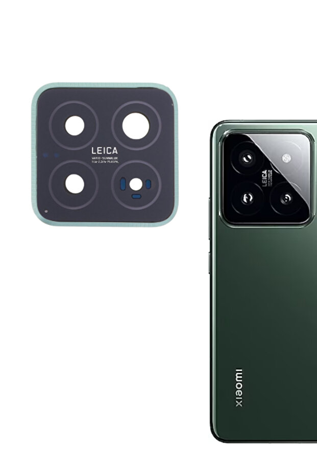 Xiaomi 14 Pro Compatible Camera Lens with Glass Frame Full 23116Pn5Bc