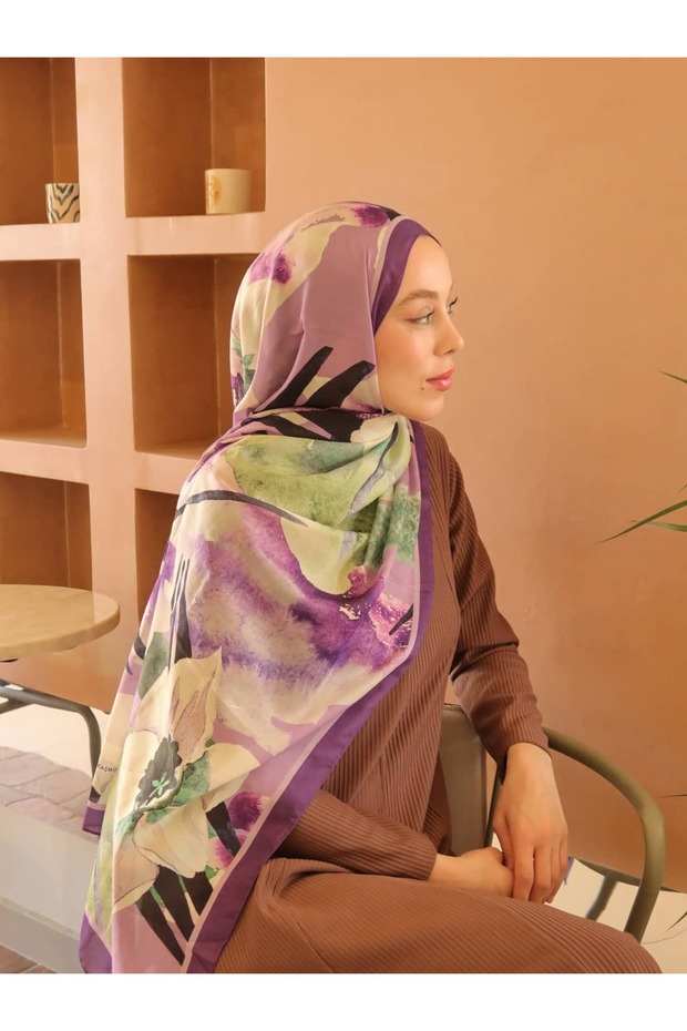 Serella Desen Bambu Şal - 2