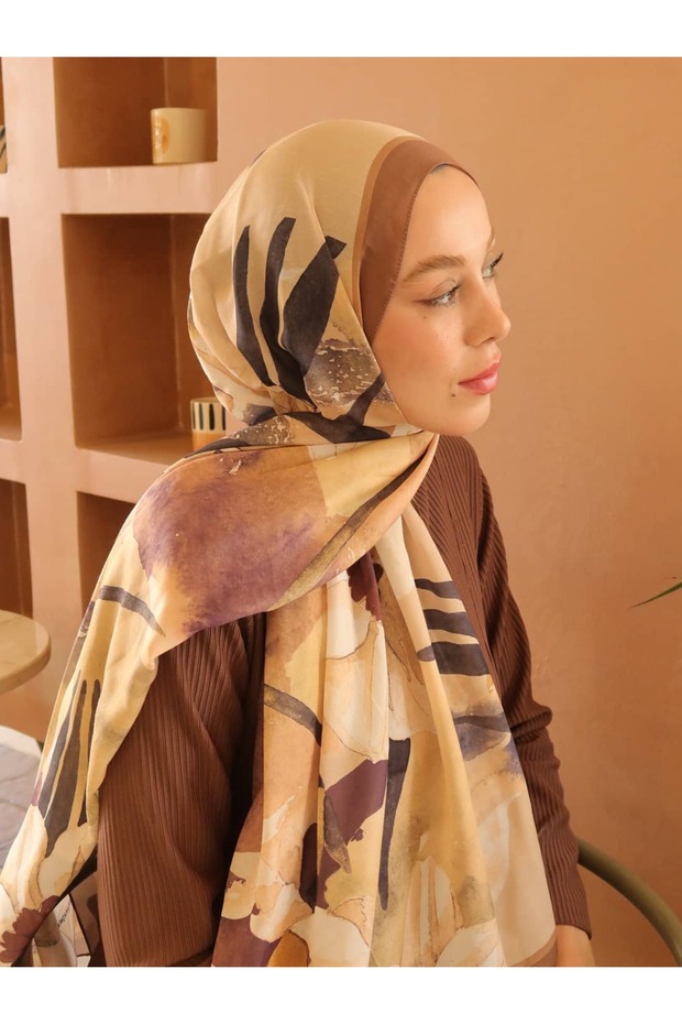 Serella Desen Bambu Şal - 2