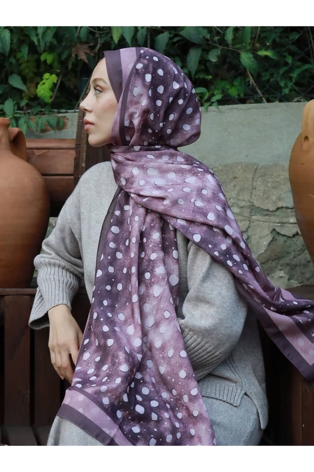Deer Pattern Lina Shawl - 3
