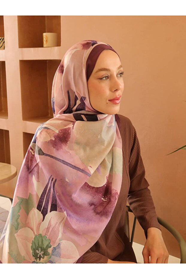 Serella Desen Bambu Şal - 2