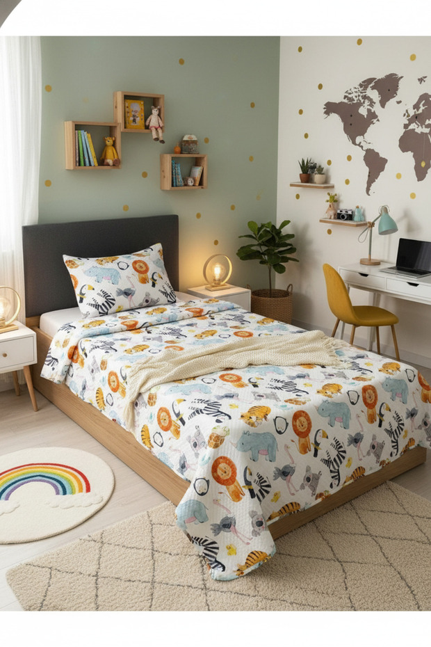 Safari Animals Children's Pique