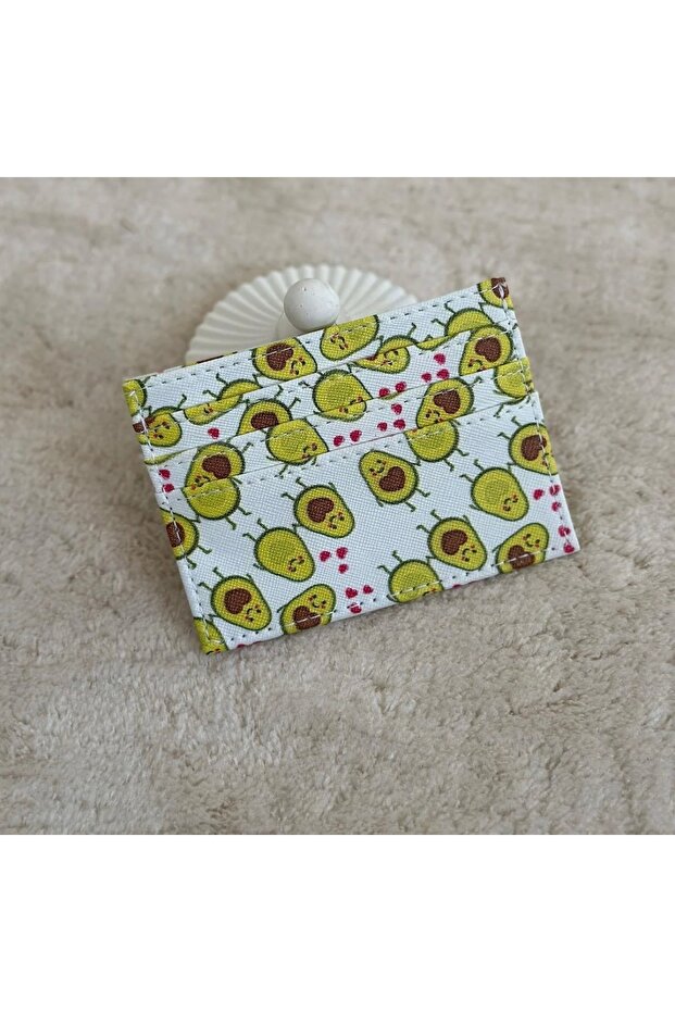 حامل بطاقات حلو بنمط الأفوكادو - 2