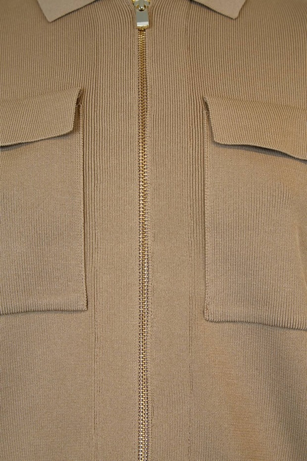 Çelik Örgü Triko Hırka - 6