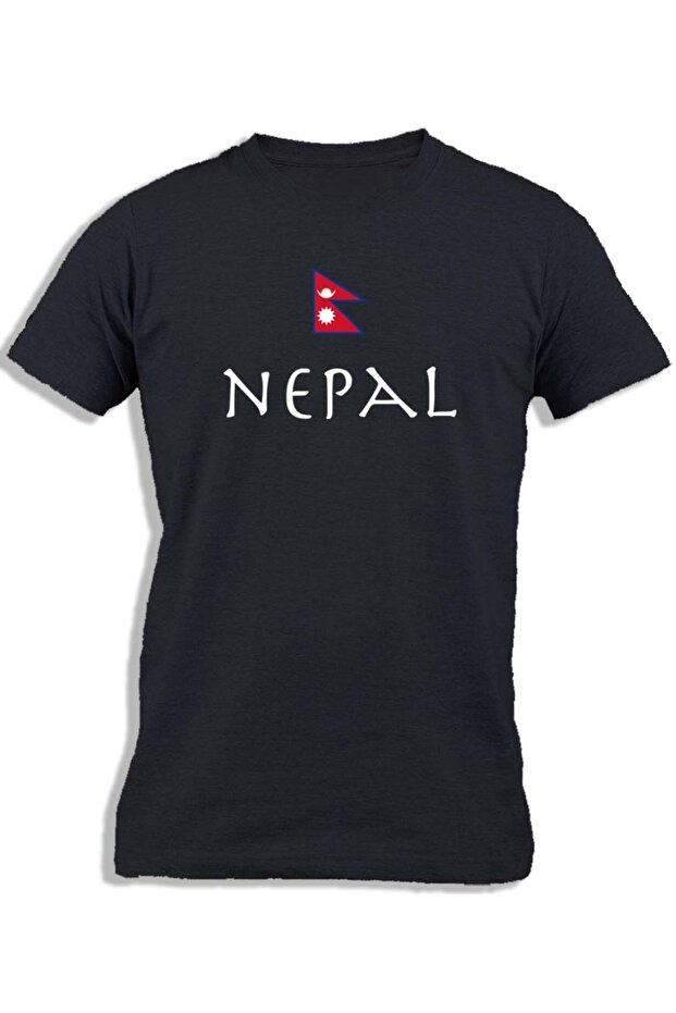 NEPAL WITH FLAG FOR KIDS