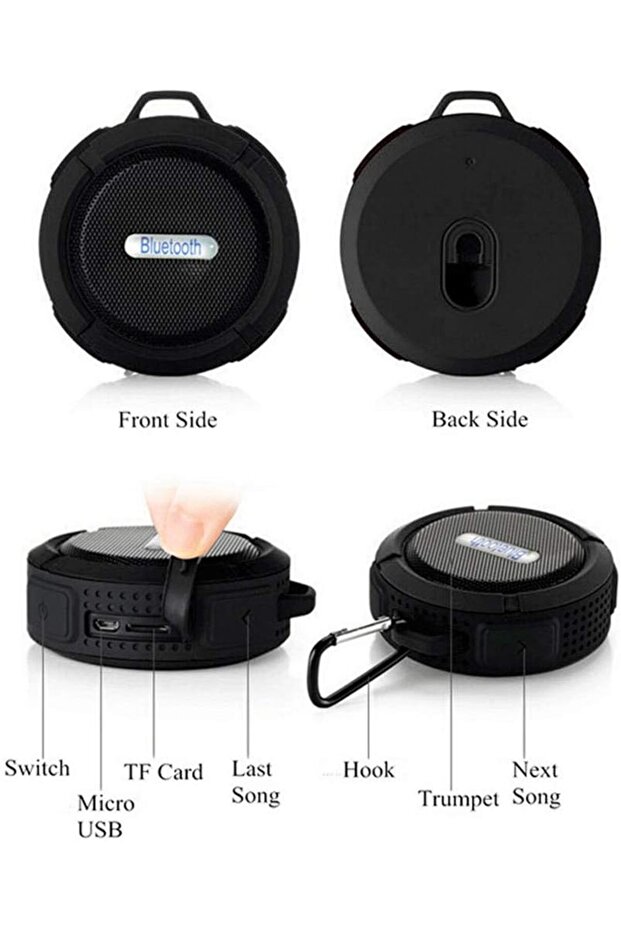 Boxa Bluetooth portabil C6 - 2