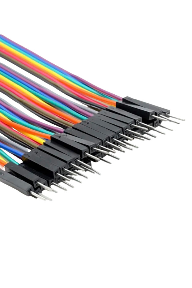 Jumper Kablo Erkek Erkek M2M 3 adet 40 Pin 30cm (3adet) - 2