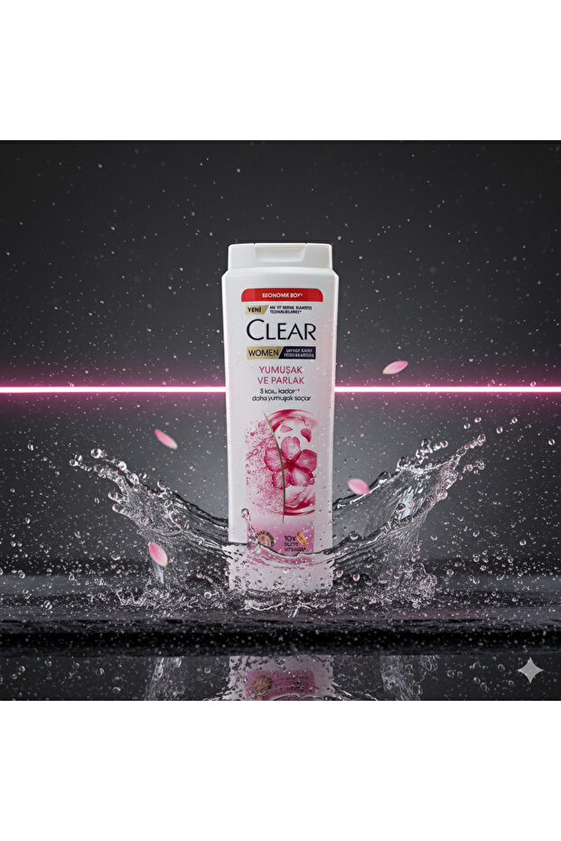 Clear Woman Shampoo Soft and Shiny 500ml