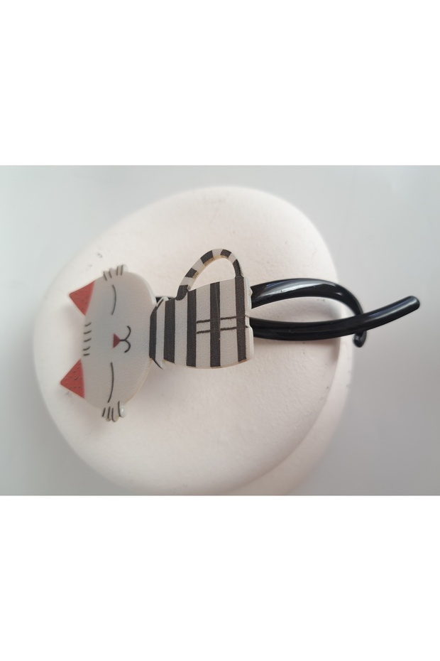 Large Size Hair Clip with Cute Cat Design (10 cm)