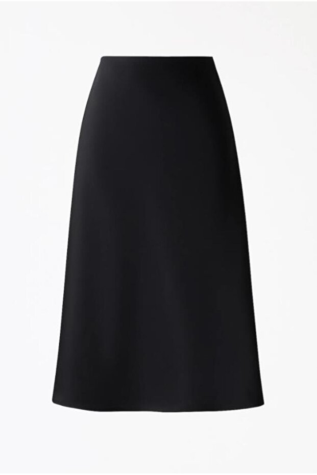 Basic Saten Etek Siyah - 3