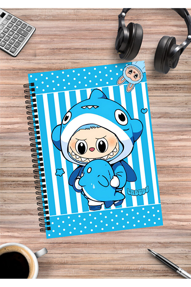 Labubu Spiral Notebook A5 (50 Sheets)
