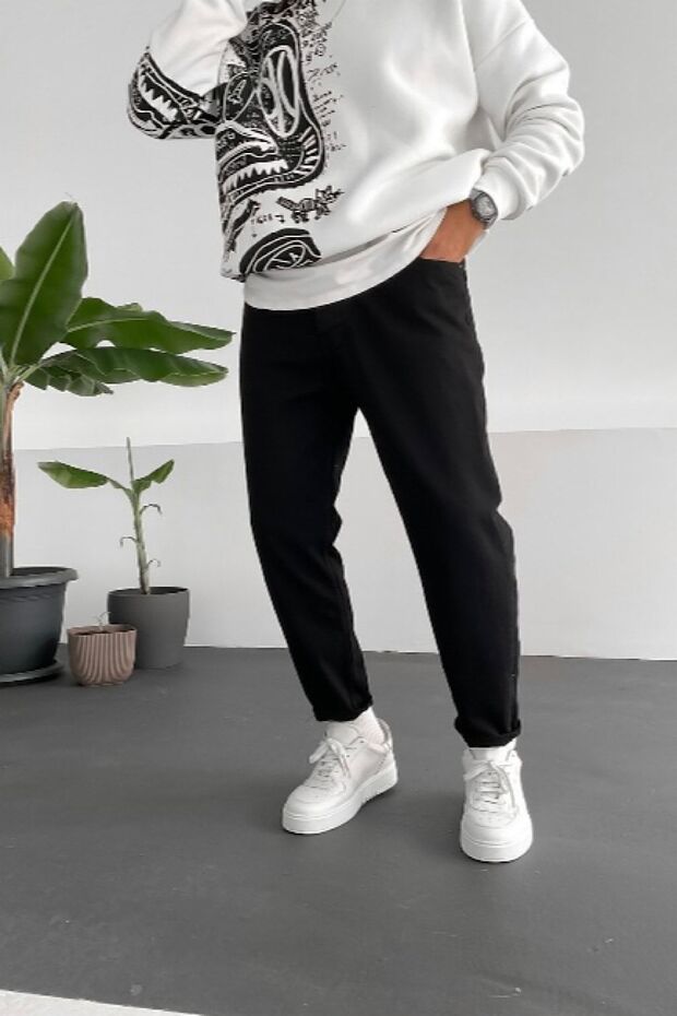Men's Winter New Season Snow Washed Boayfriend Pants 2026
