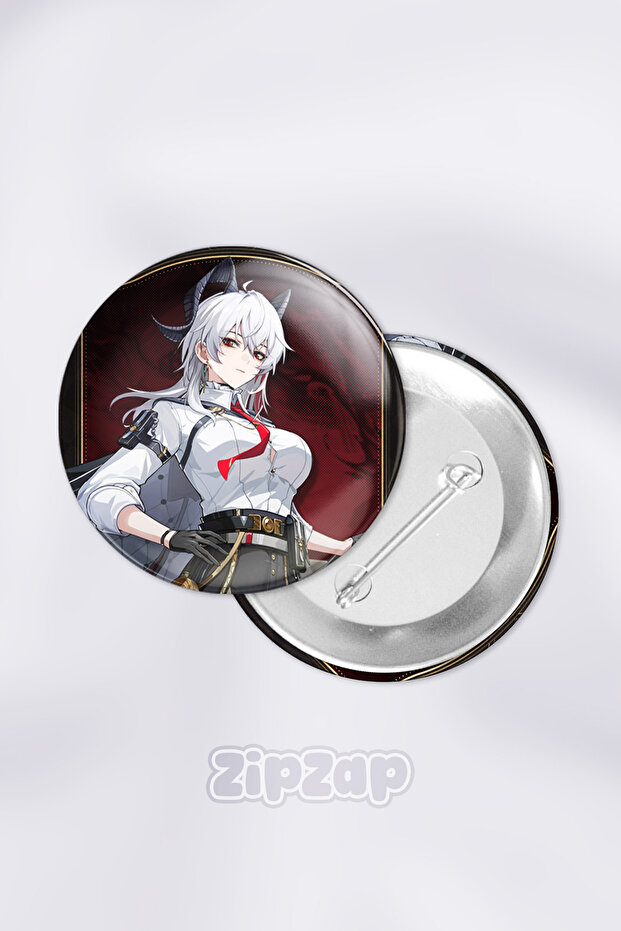 Zani Wuthering Waves Gacha Bag Ornament Badge Pin Button Badge Set (1 Pcs)