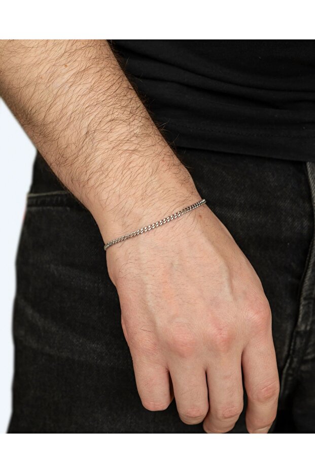 BRĂȚARĂ CUBAN (SILVER) - 2