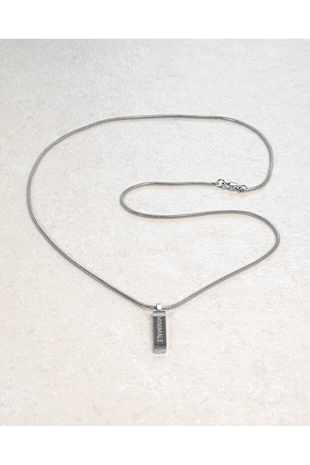 COLIER SQUARE PENDANT (SILVER) - 5