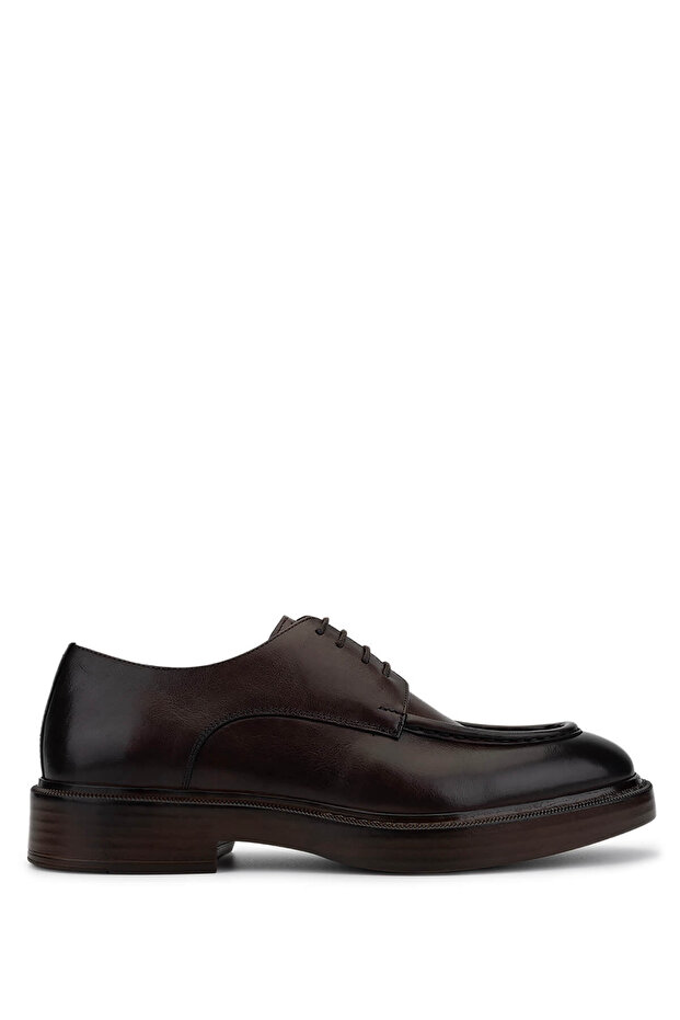 Men's Genuine Leather Brown Casual Shoes