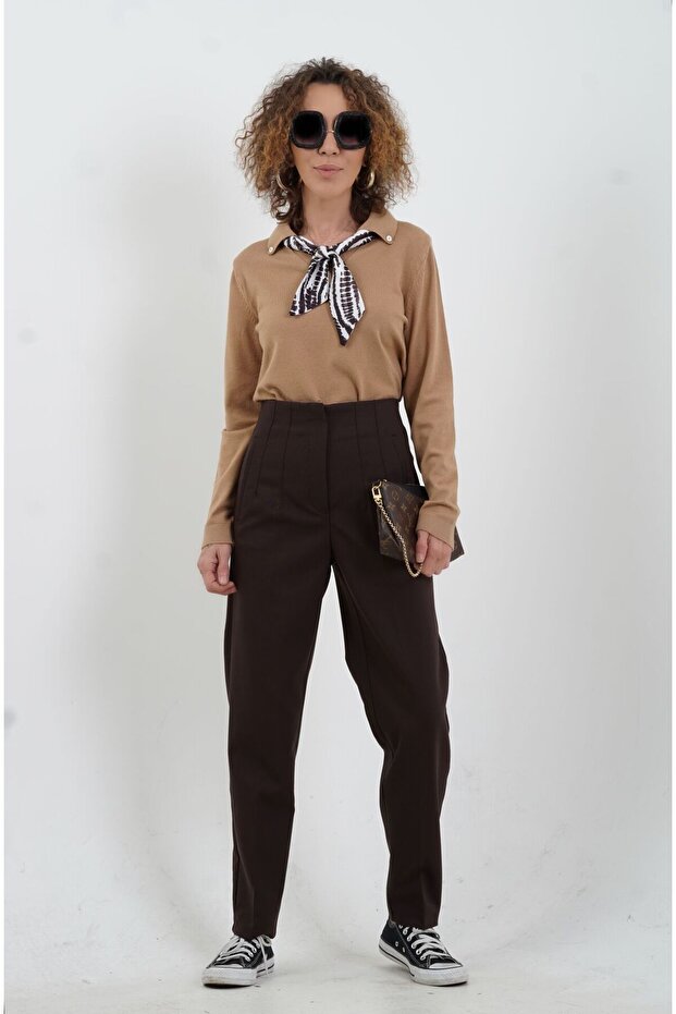 Flat Front Trousers