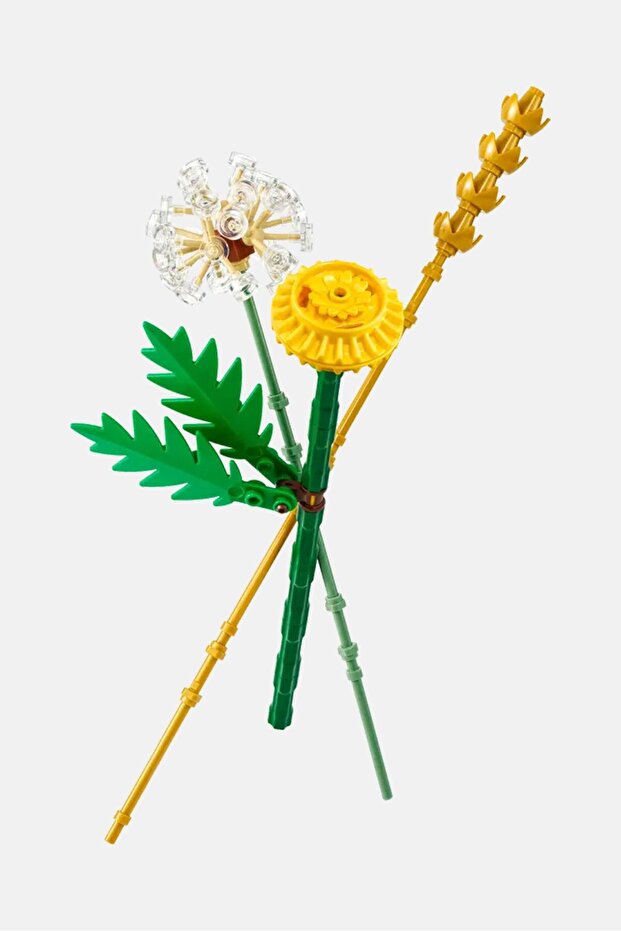 Botanicals 30701 Field Flowers Paper Bag Building Set - 2