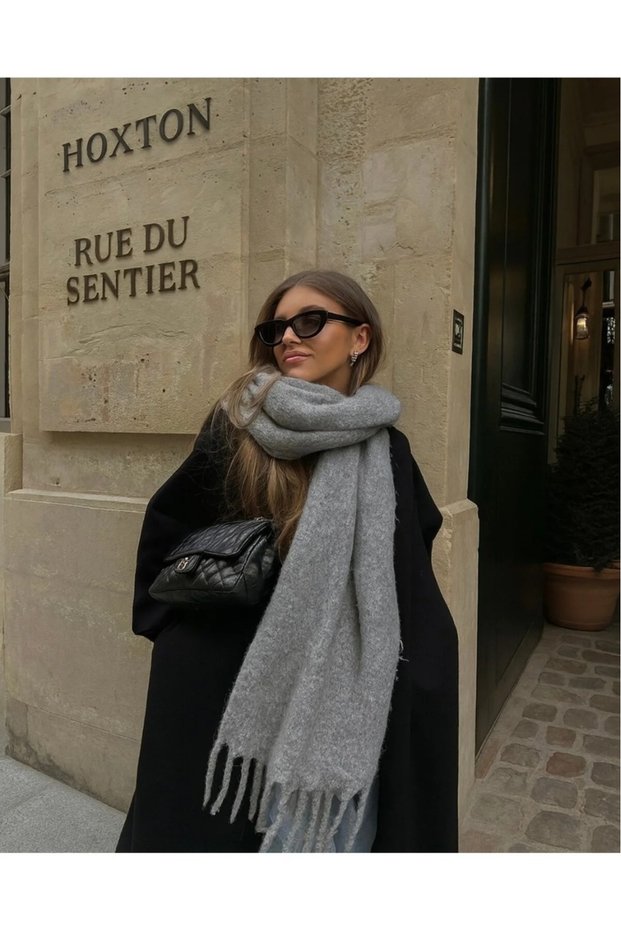 Women's Special Mixed Acrylic Scarf Shawl