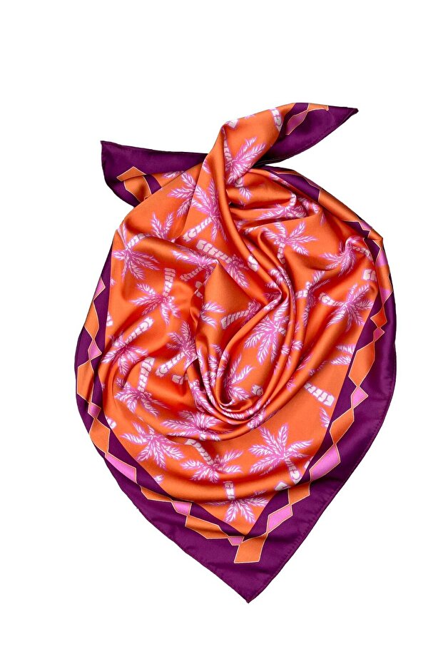 Eșarfă Nil Dragon Plum Palm - 4