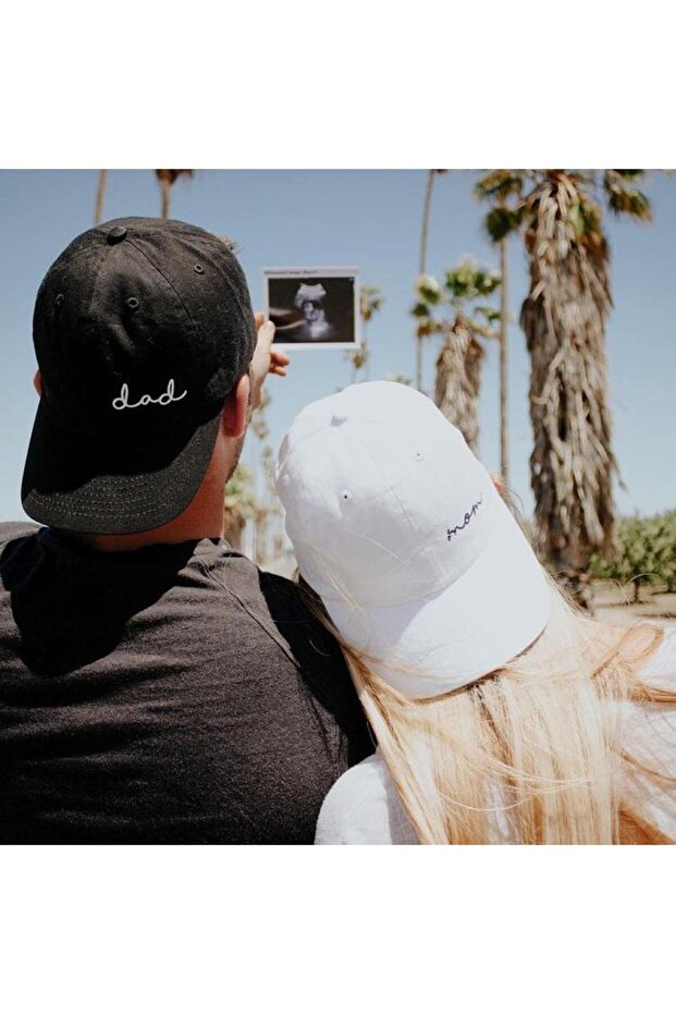 Mom & Dad 2-Piece Couple Hat