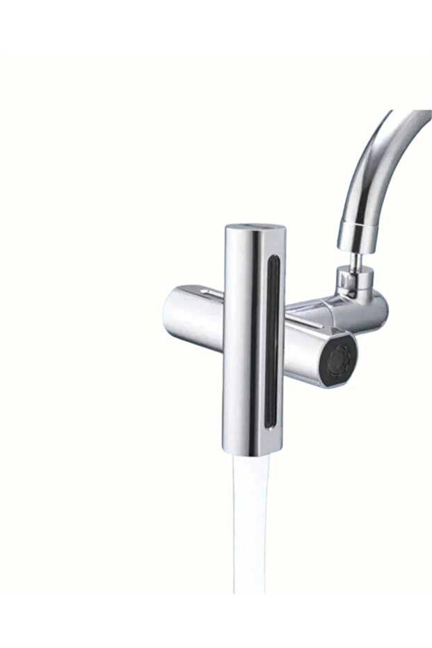 Lvsqvr Multi-Function Faucet Head |   4 Water Modes |   Wide Compatible Adapter Set |   Kitchen and (122909) - 2