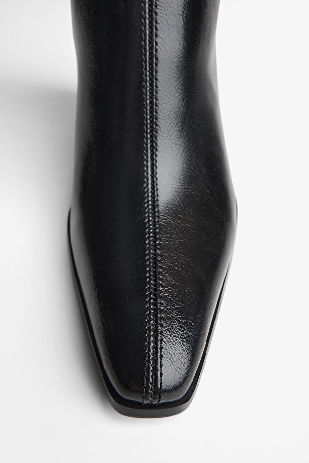 Blok topuklu bot - 4