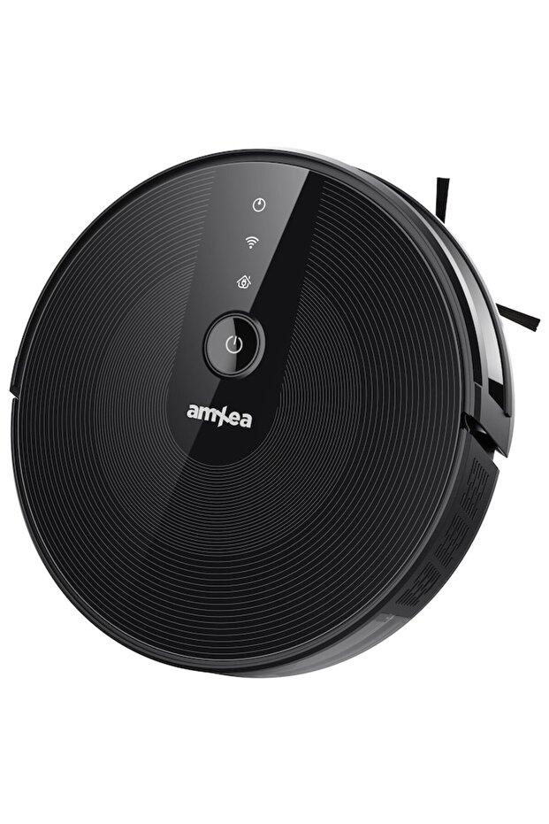E37 Robot Vacuum Cleaner Black, Wi‑Fi app, smart memory, gyroscopic navigation, multi-surfac - 2