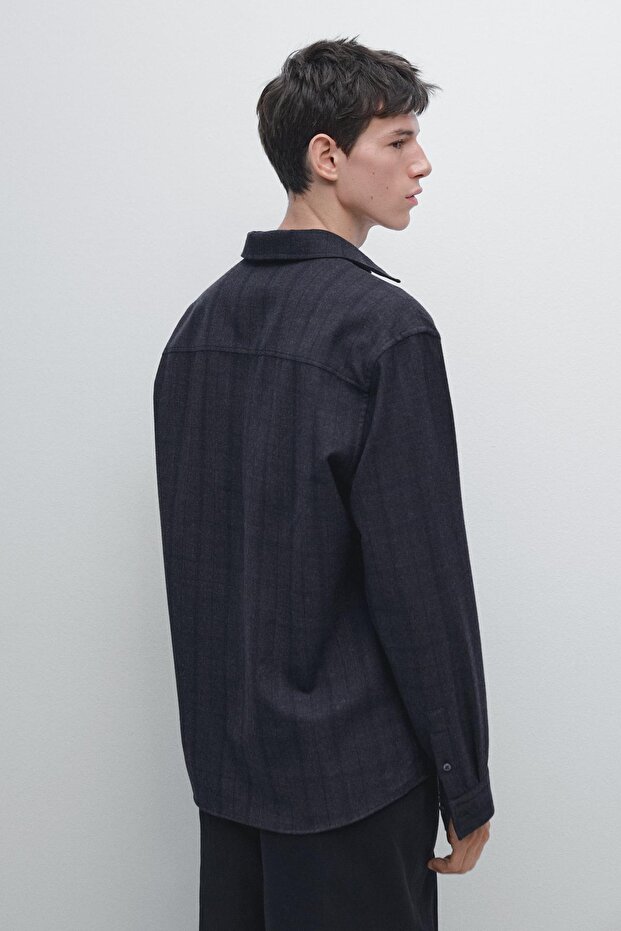 Regular fit kareli gömlek - 2