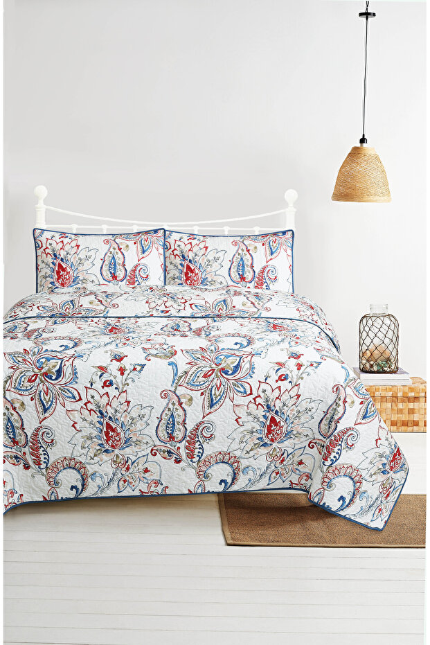 HG Paisley | 100% Cotton Double 3-Piece Compressed Duvet | Black Friday