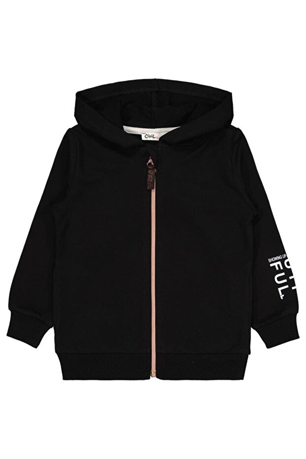 Basic 2-5 Yaş Hırka - Siyah3-4 Yaş - 1