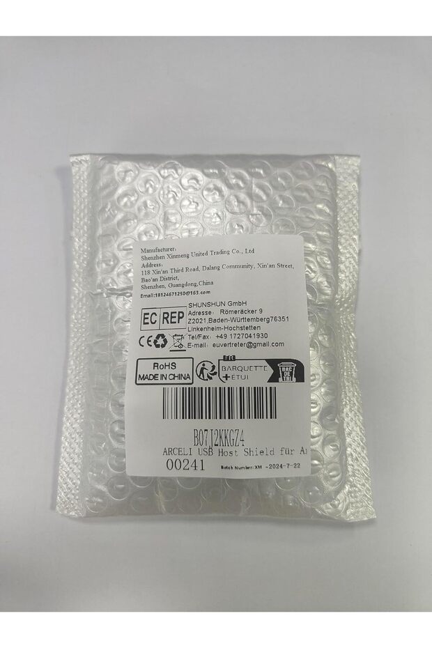 USB Host Shield for Arduino Uno / Mega 2560 (supports Google Android ADK) - 1