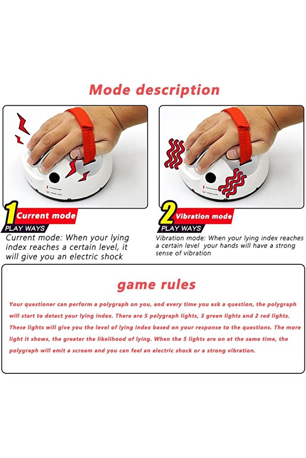 Lie Detector Game with Two Modes - 2